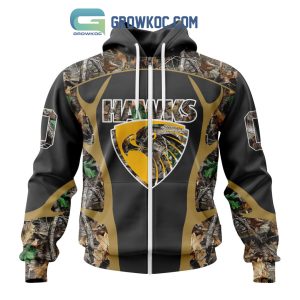Hawthorn Football Club AFL Special Camo Hunting Personalized Hoodie T Shirt