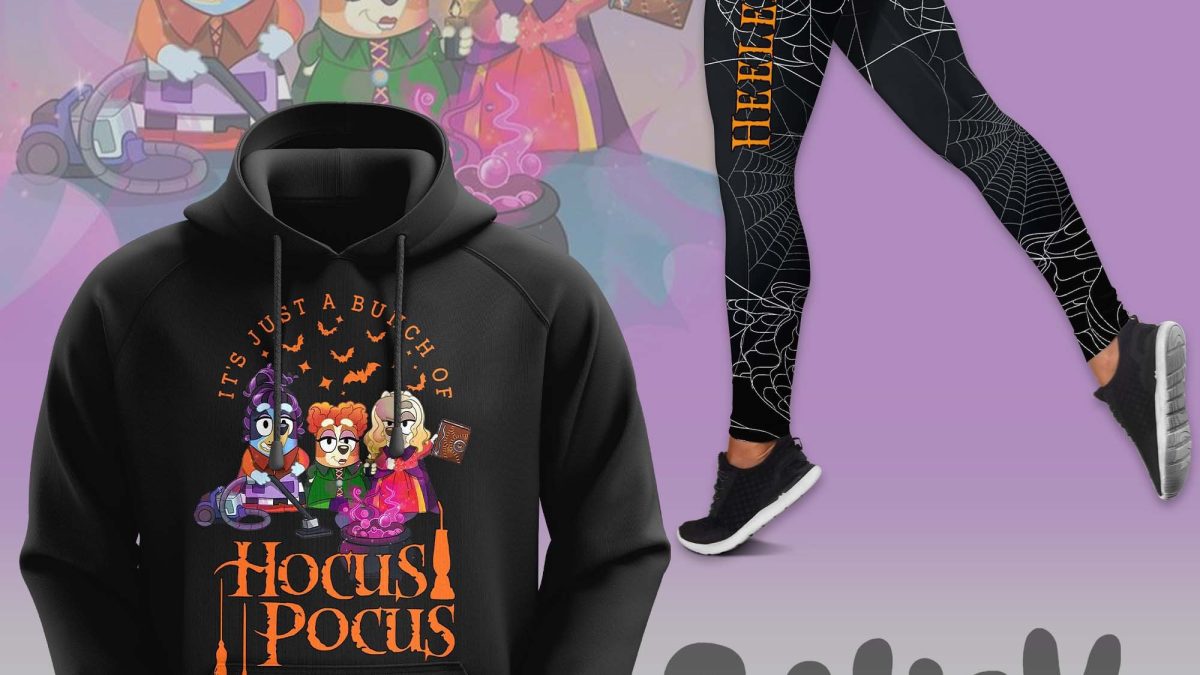 Hocus Pocus We're Back Witches Hoodie And Leggings, by Bicherri Shirt