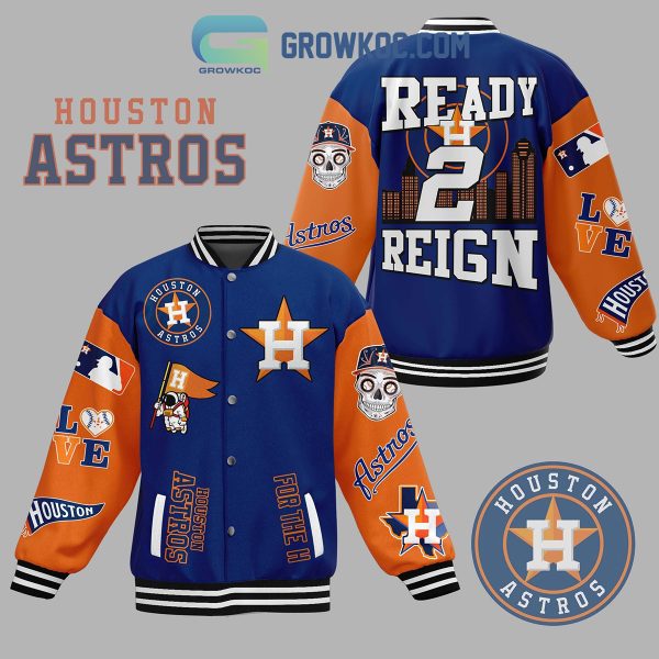 Houston Astros MLB Ready 2 Reign Baseball Jacket