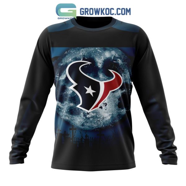 Houston Texans NFL Special Halloween Night Concepts Kits Hoodie T Shirt