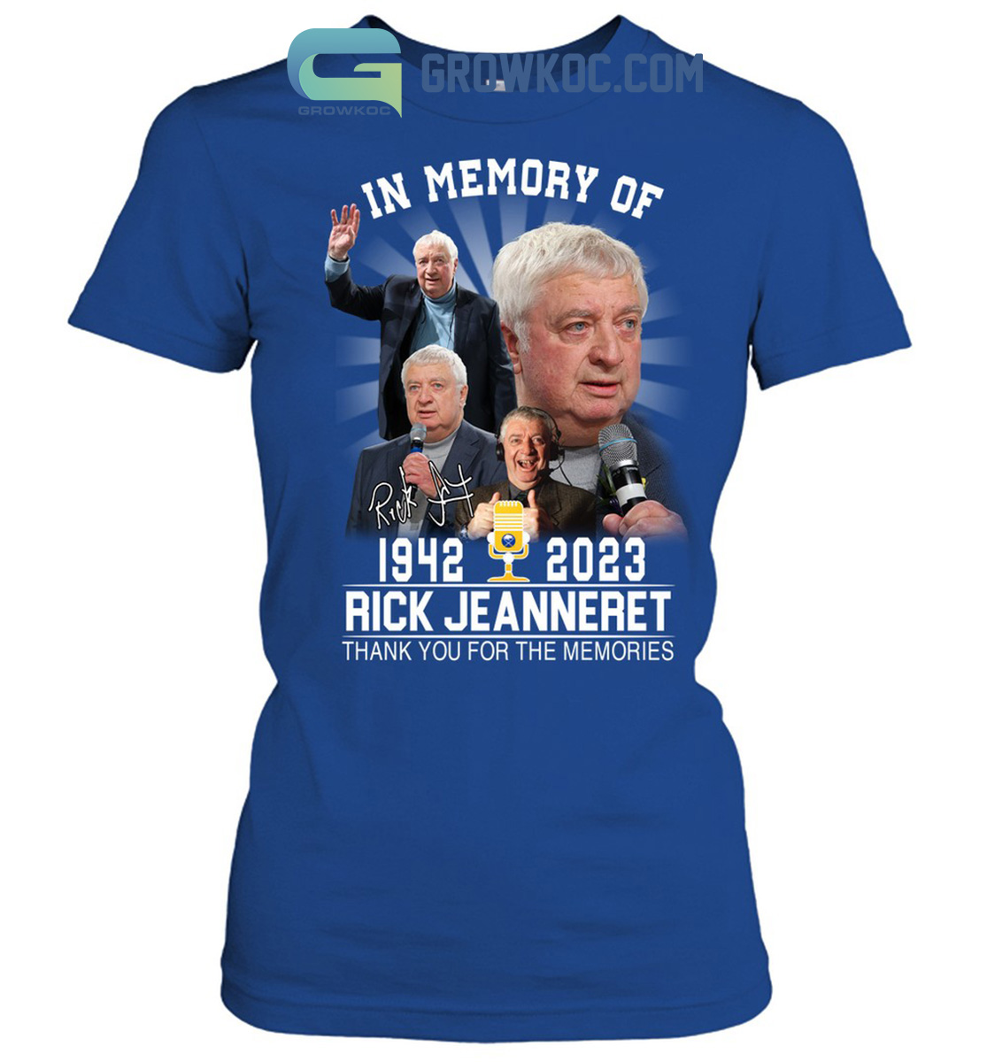 Rip Legend Rick Jeanneret 1942-2023 shirt, hoodie, sweater, long sleeve and  tank top