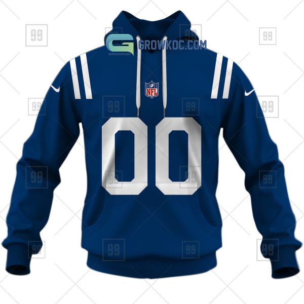Indianapolis Colts NFL Personalized Home Jersey Hoodie T Shirt