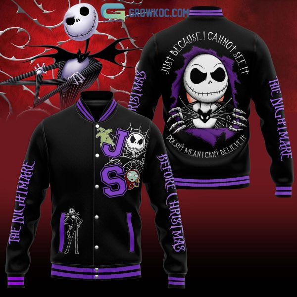 Jack Skellington The Nightmare Before Christmas Baseball Jacket