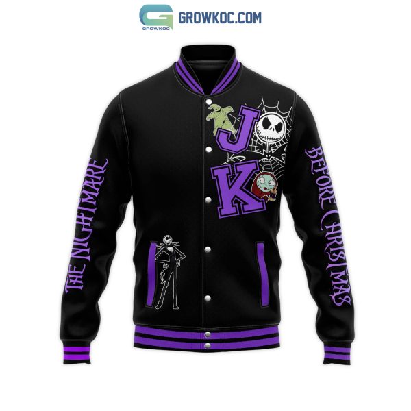 Jack Skellington The Nightmare Before Christmas Baseball Jacket