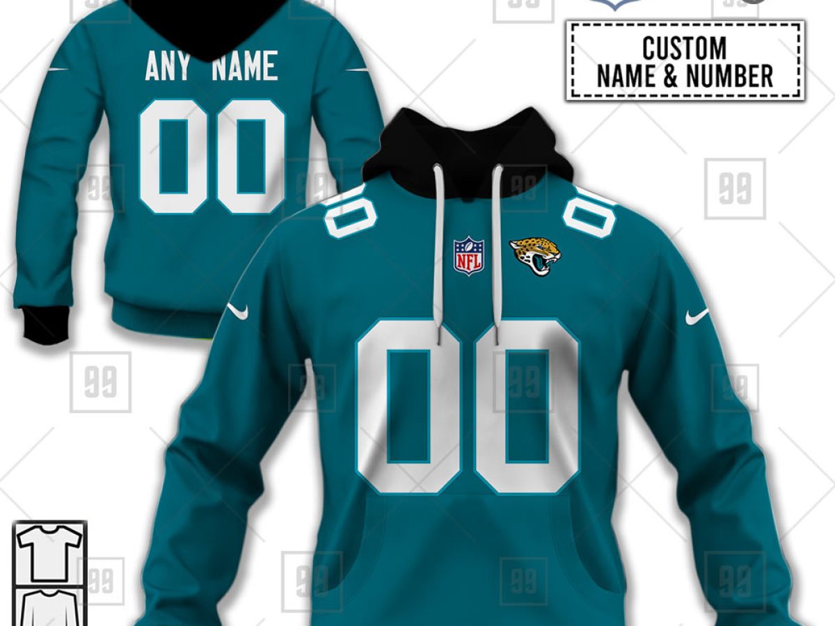 Jacksonville Jaguars-NFL BASEBALL JERSEY CUSTOM NAME AND NUMBER