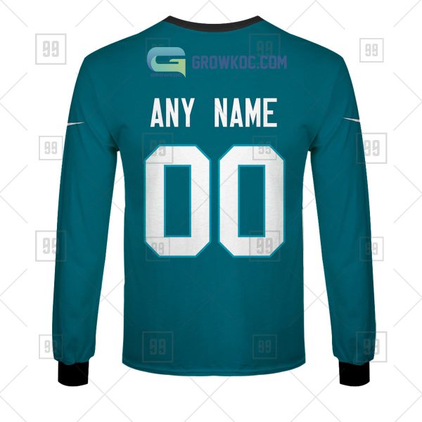 Jacksonville Jaguars NFL Personalized Home Jersey Hoodie T Shirt