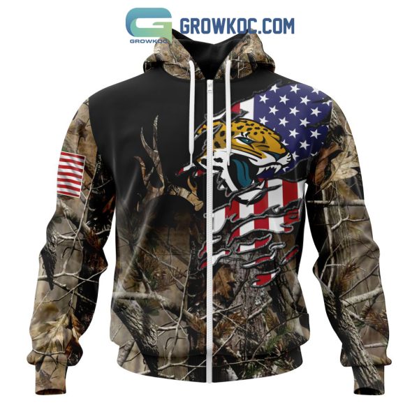 Jacksonville Jaguars NFL Special Camo Realtree Hunting Personalized Hoodie T Shirt