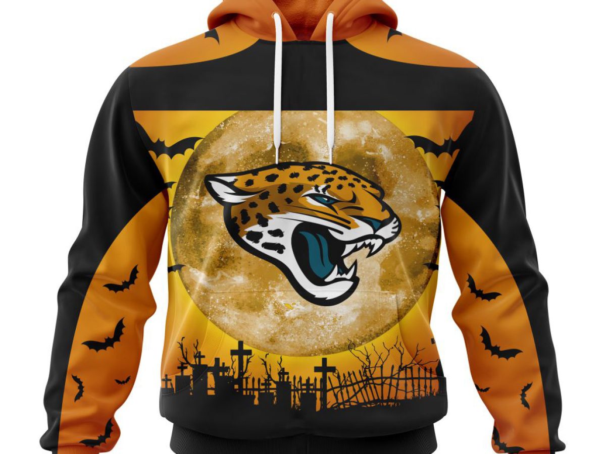 Jacksonville Jaguars NFL Yellow Bomber Jacket 3D