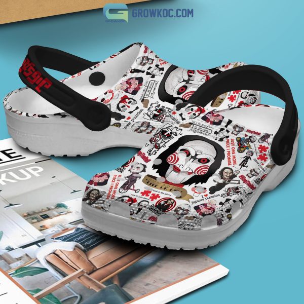 Jigsaw Just One More Piece I Promies Live Or Die Clogs Crocs