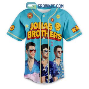 Jonas Brothers You Say The Word I’ll Go Anywhere Blindly Personalized Baseball Jersey