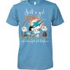 Just A Girl Who Loves Fall And Giants T Shirt