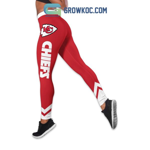 Kansas City Chiefs Go Chiefs Go Tis The Season Fall Pumpkin Hoodie Leggings Set