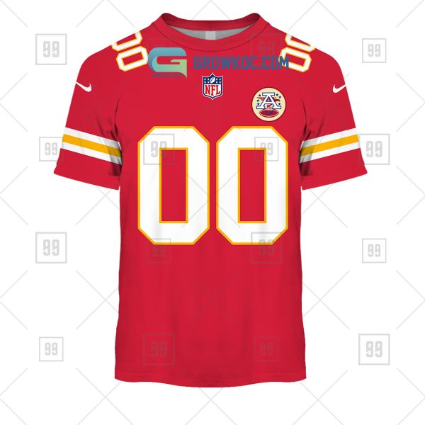 Kansas City Chiefs NFL Personalized Home Jersey Hoodie T Shirt