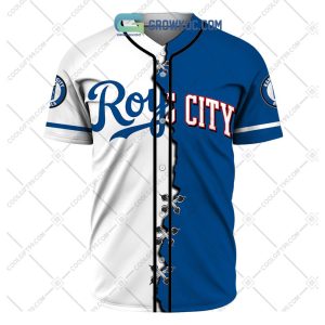 Kansas City Royals MLB Personalized Mix Baseball Jersey