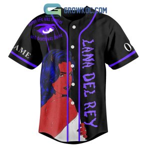 Lana Del Rey Season Of The Witch Personalized Baseball Jersey