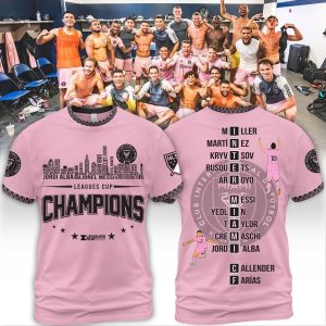 Lionel Messi Inter Miami Leagues Cup Champions 2023 Hoodie T Shirt