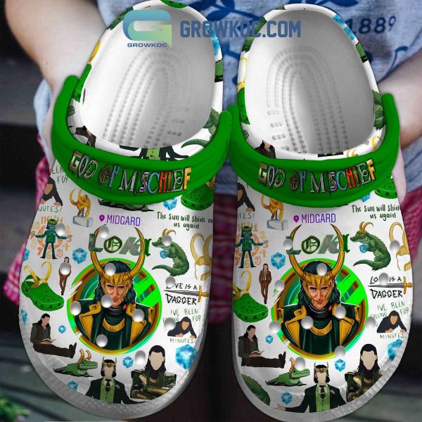 Loki God Of Mischief Clogs, Crocs