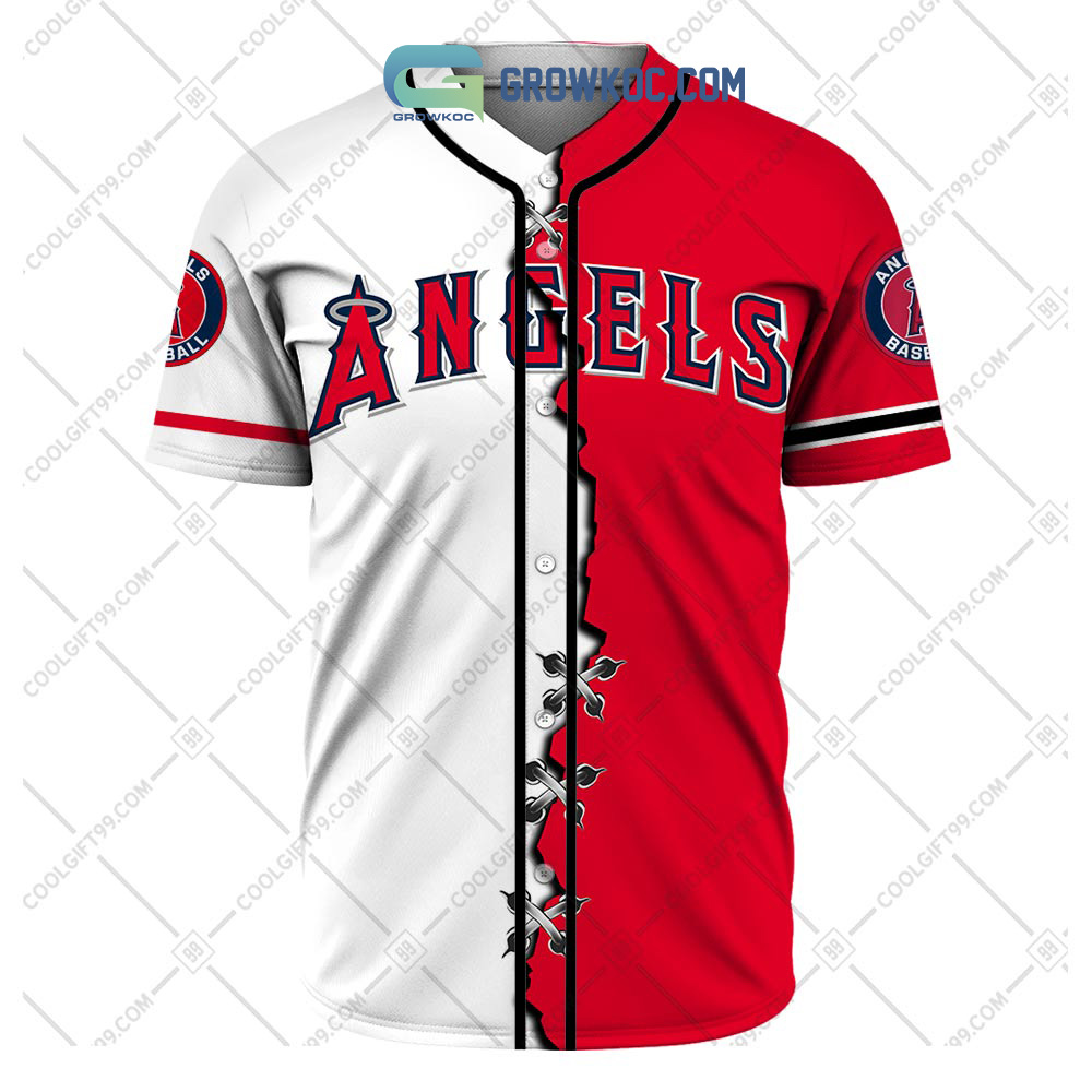 red angels baseball jersey
