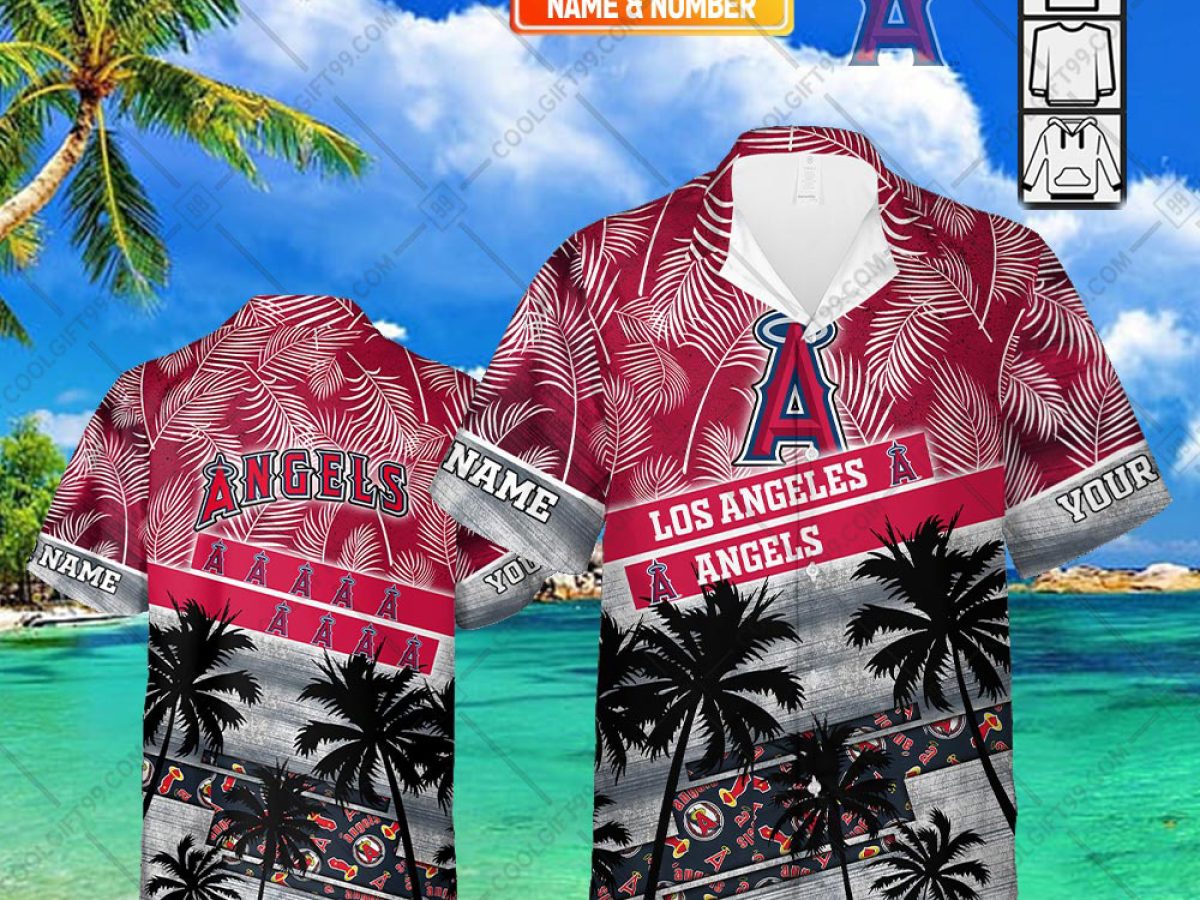 Los angeles cheap angels hawaiian shirt