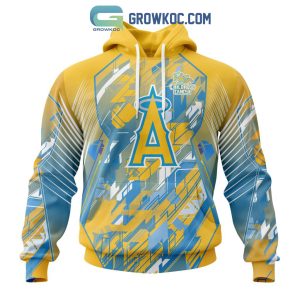 Los Angeles Angels MLB Custom Number And Name 3D Hoodie For Men And Women  Gift Fans - Banantees