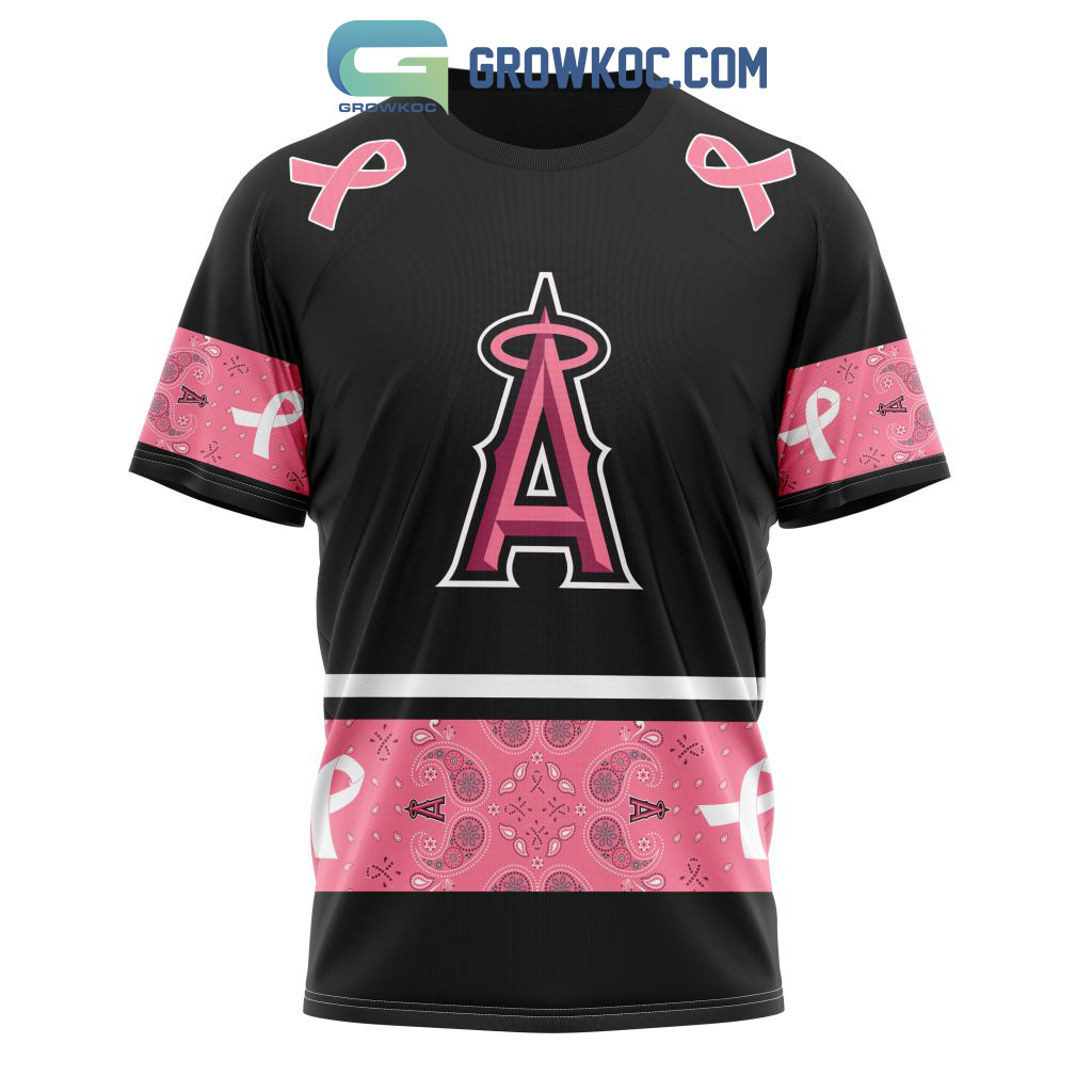Los Angeles Angels Of Anaheim MLB In Classic Style With Paisley In