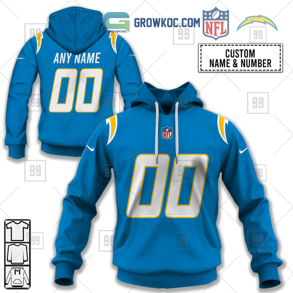 Los Angeles Chargers NFL Spider Man Far From Home Special Jersey