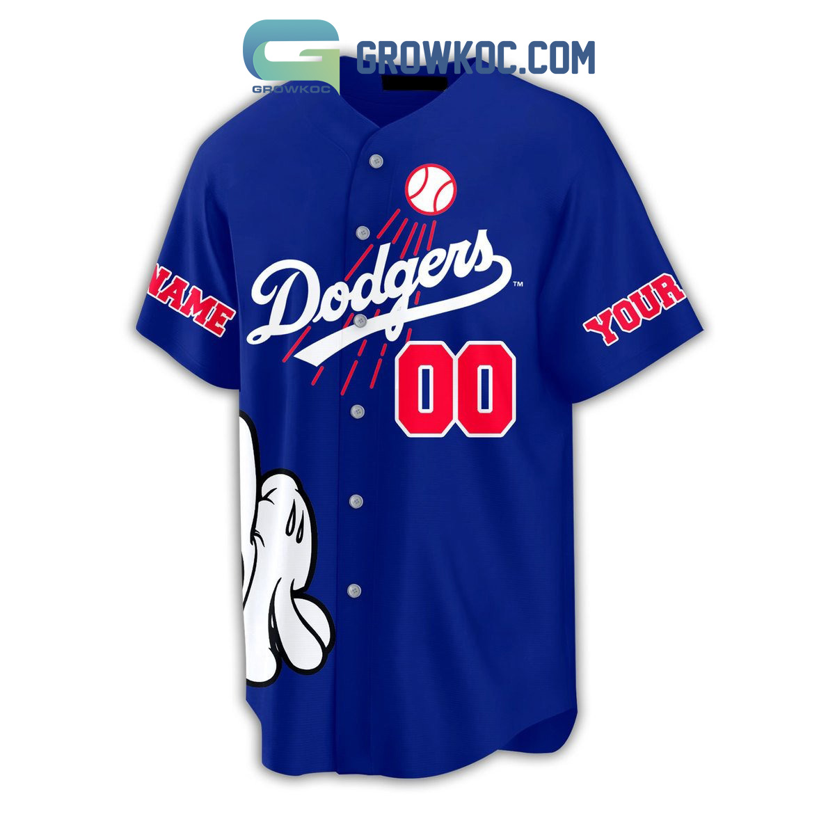 personalized dodger jersey