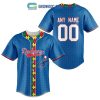 Miami Marlins MLB Fearless Against Autism Personalized Baseball Jersey