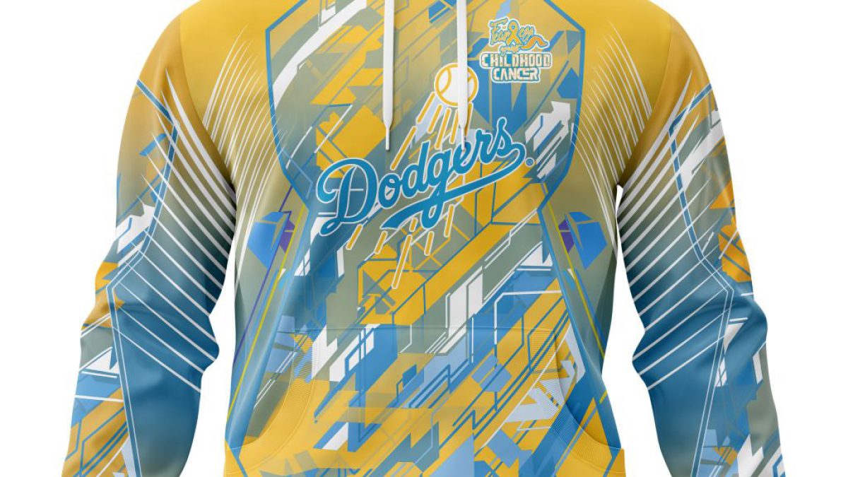 Los Angeles Dodgers MLB Fearless Against Childhood Cancers Hoodie T Shirt -  Growkoc