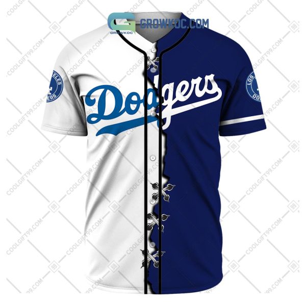 Los Angeles Dodgers MLB Personalized Mix Baseball Jersey