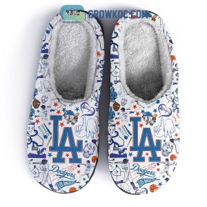 Los Angeles Dodgers Mookie Betts House Slippers