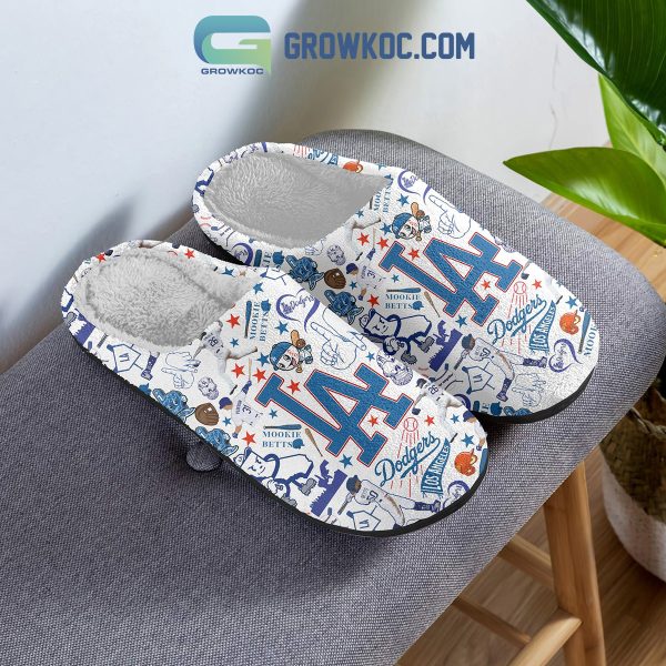 Los Angeles Dodgers Mookie Betts House Slippers