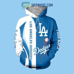 Los Angeles Dodgers Here To Win Personalized Baseball Jersey - Growkoc