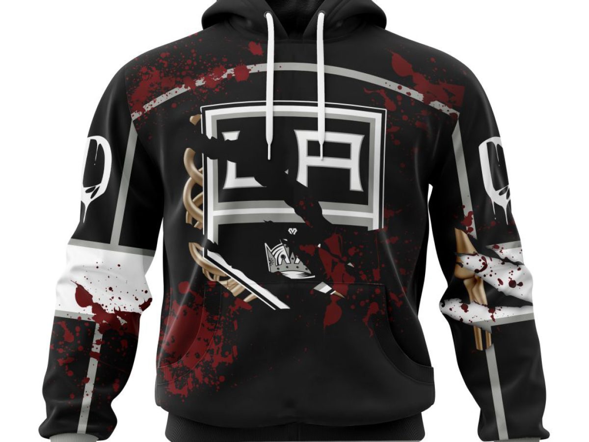 Los Angeles Kings NHL Special Jersey For Halloween Night Hoodie T