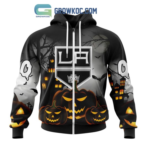 Los Angeles Kings NHL Special Pumpkin Halloween Night Hoodie T Shirt