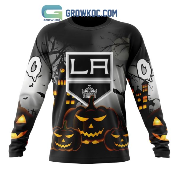 Los Angeles Kings NHL Special Pumpkin Halloween Night Hoodie T Shirt