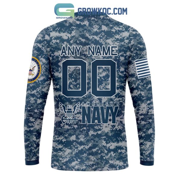 Los Angeles Rams NFL Honor US Navy Veterans All Gave Some Some Gave All Personalized Hoodie T Shirt