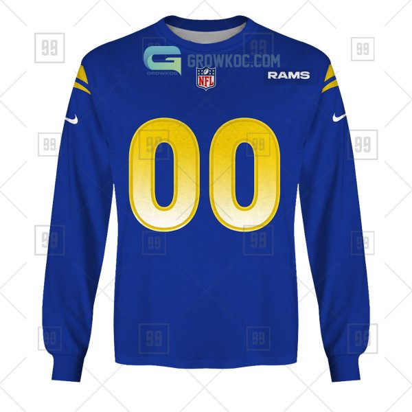 Los Angeles Rams NFL Personalized Home Jersey Hoodie T Shirt