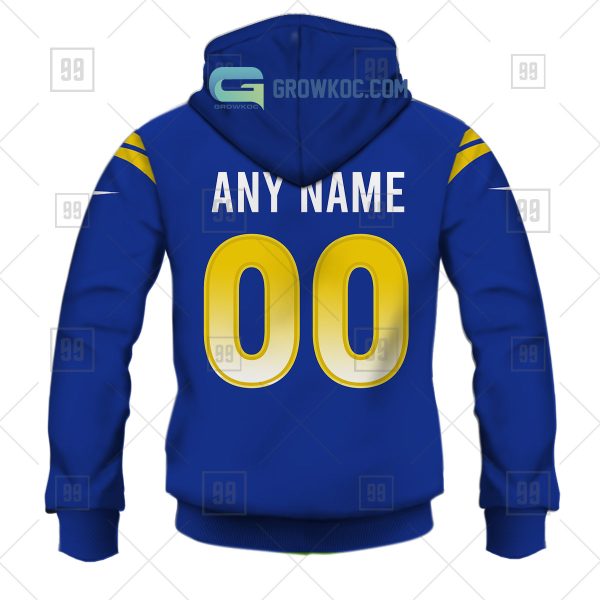 Los Angeles Rams NFL Personalized Home Jersey Hoodie T Shirt