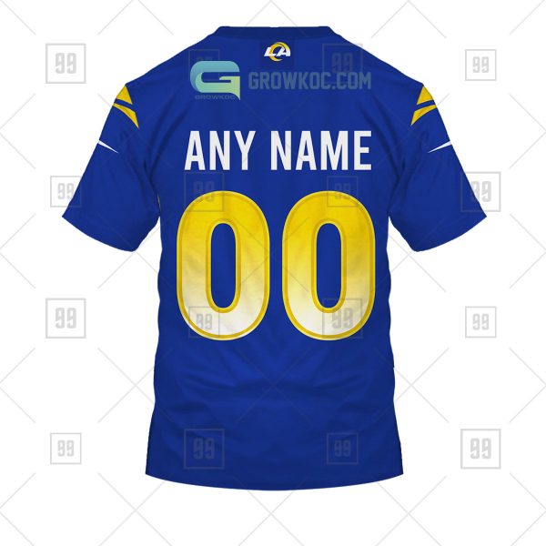 Los Angeles Rams NFL Personalized Home Jersey Hoodie T Shirt