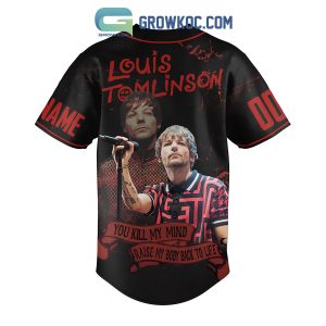 Louis Tomlinson Faith In The Future Personalized Baseball Jersey