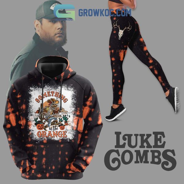 Luke Combs Something In The Orange Halloween Hoodie Leggings Set