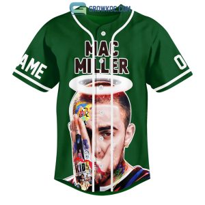 Men Mac Miller Singer Baseball Jersey Shirt Fanmade