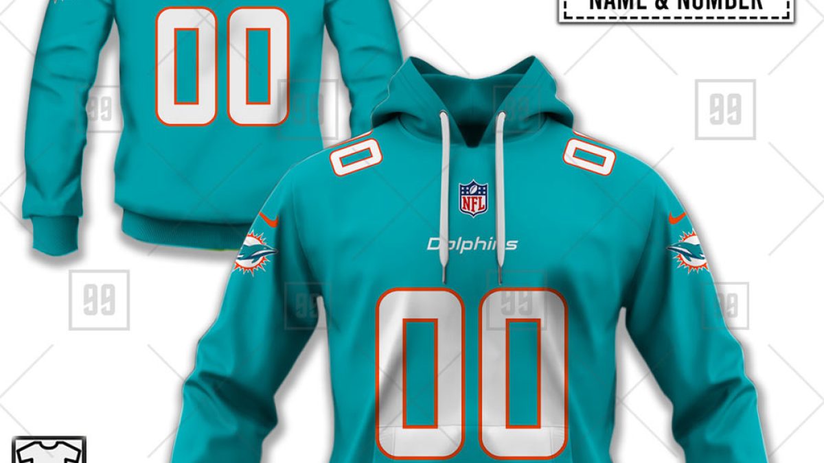 Tyreek Hill Miami Dolphins Hoodie Jersey – Jerseys and Sneakers