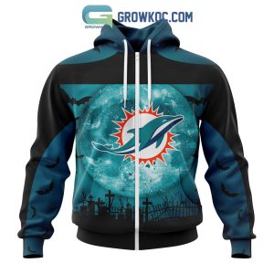 Miami Dolphins NFL Special Halloween Night Concepts Kits Hoodie T Shirt