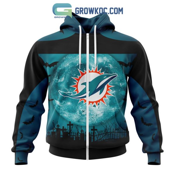 Miami Dolphins NFL Special Halloween Night Concepts Kits Hoodie T Shirt