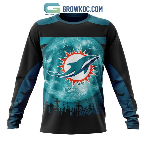 Miami Dolphins NFL Special Halloween Night Concepts Kits Hoodie T Shirt