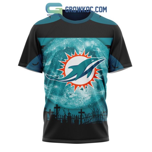 Miami Dolphins NFL Special Halloween Night Concepts Kits Hoodie T Shirt