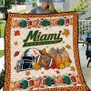 Maryland Terrapins NCAA Football Welcome Fall Pumpkin Halloween Fleece Blanket Quilt