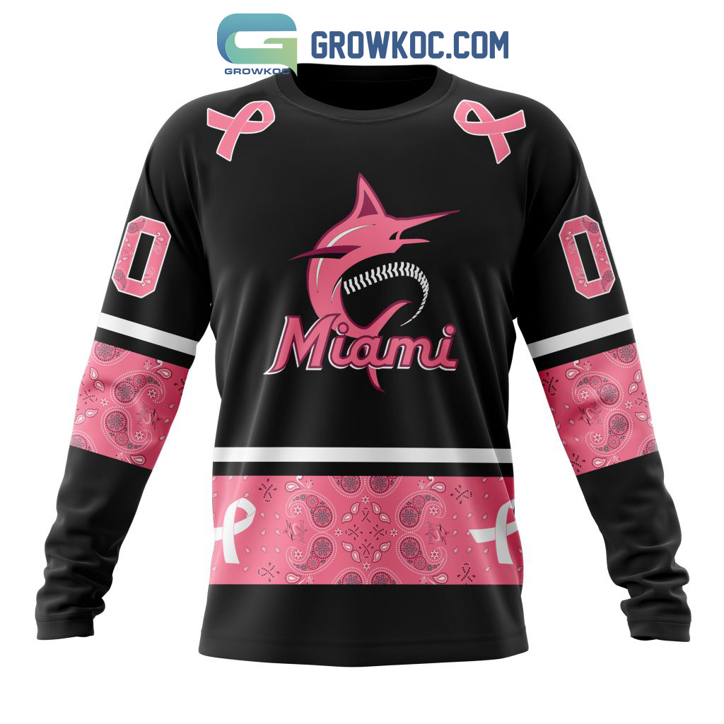 Miami Marlins MLB In Classic Style With Paisley In October We Wear